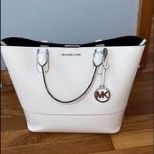 Michael Kors white purse